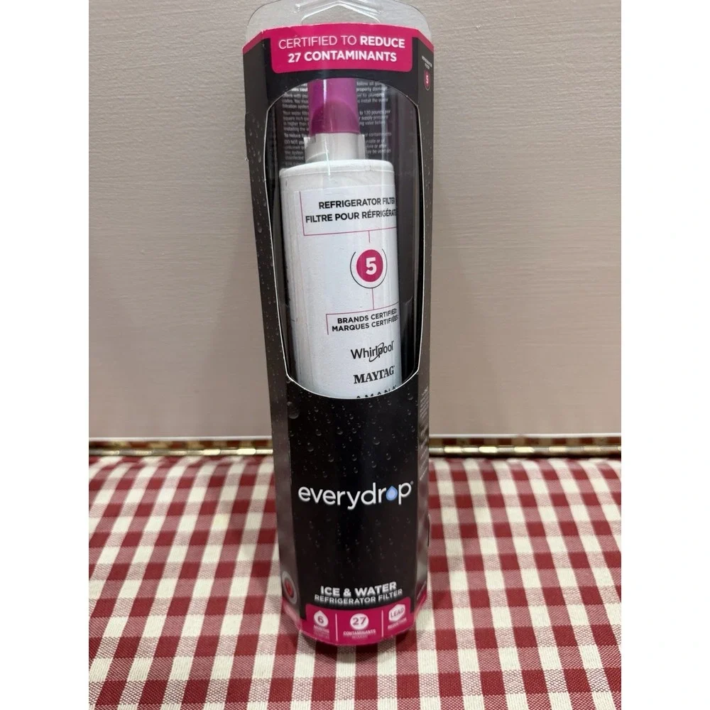 NEW OEM EveryDrop Whirlpool Genuine Refrigerator Ice Water Filter 5 - EDR5RXD1